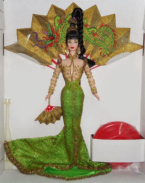 fantasy goddess of asia barbie|bob mackie fantasy goddess.